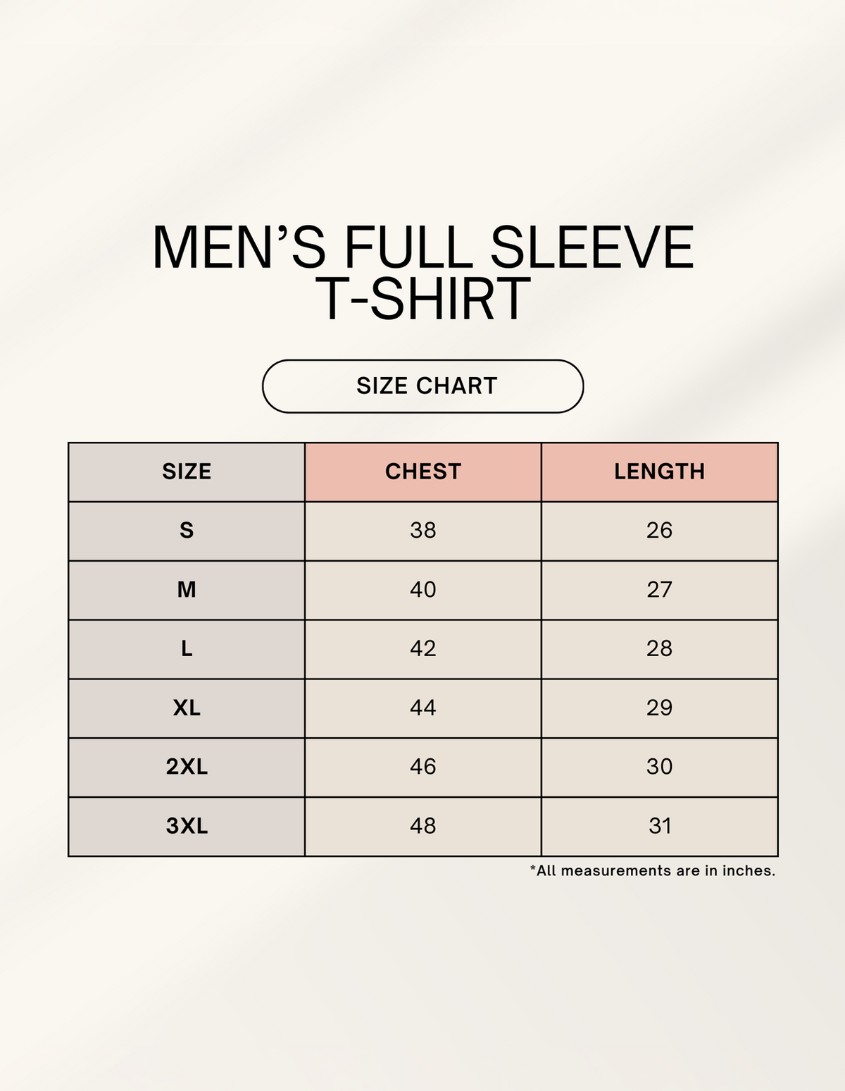 Men's Full Sleeve T-Shirt | MF31 (Custom Print)