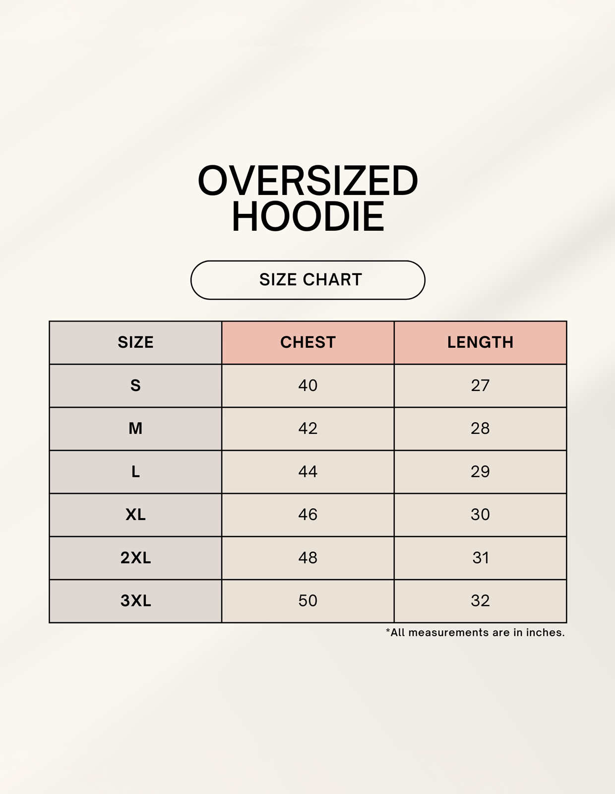 Unisex Oversized Hoodie | UH32 (Custom Print)