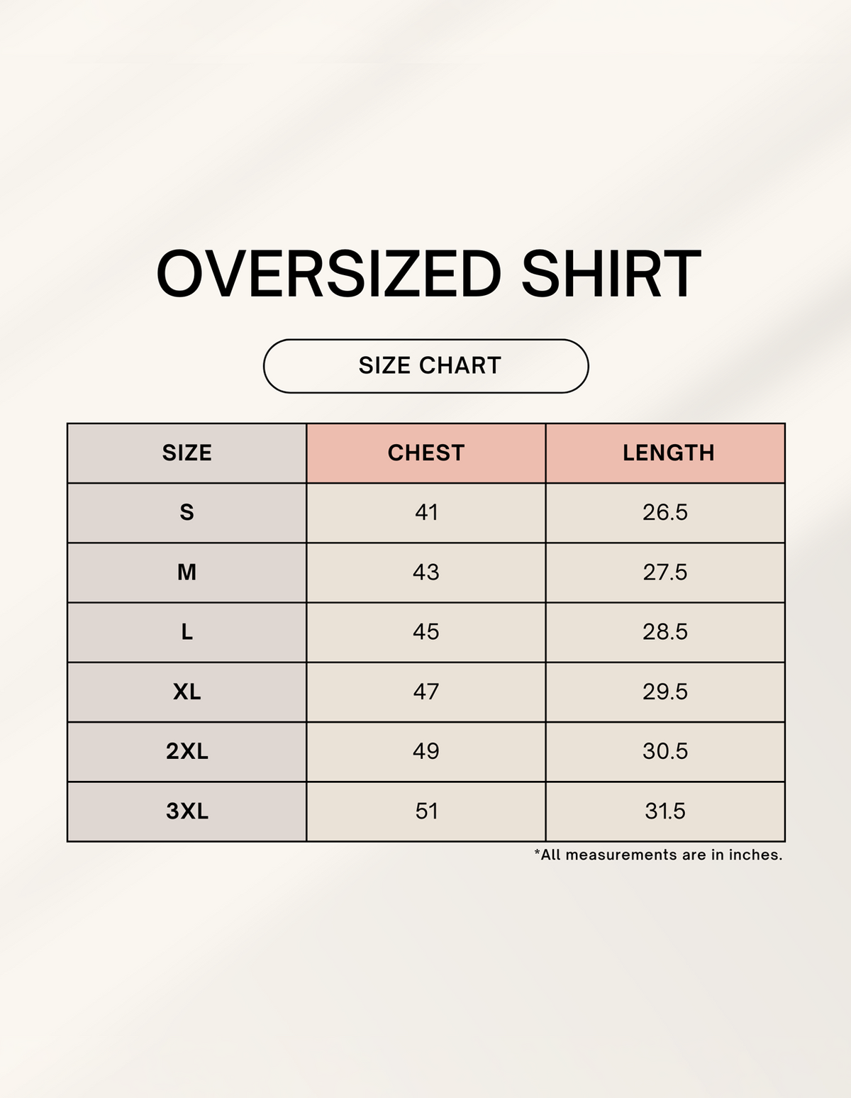 Unisex Oversized Shirt | UC28 (Custom Print)