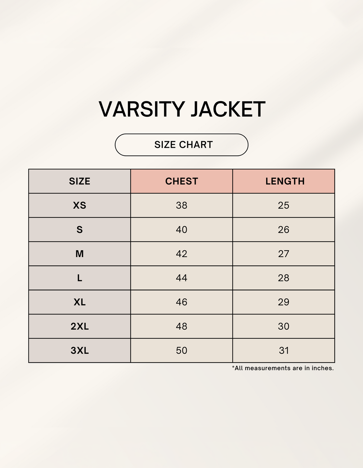 Unisex Varsity Jacket | UJ31 (Custom Print)