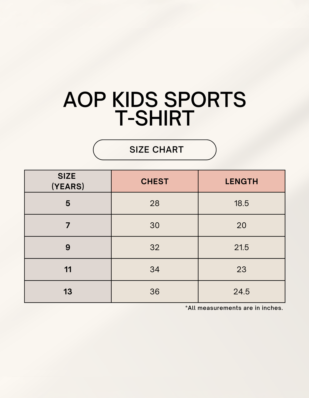 Kids AOP Sports T-Shirt