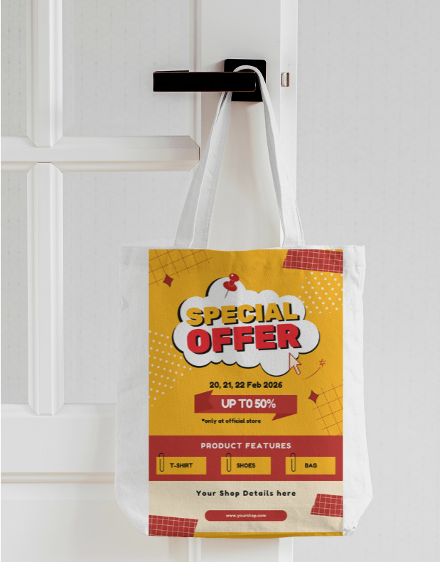 AOP Totebag Zipper (Custom Print) GlowZonePrints