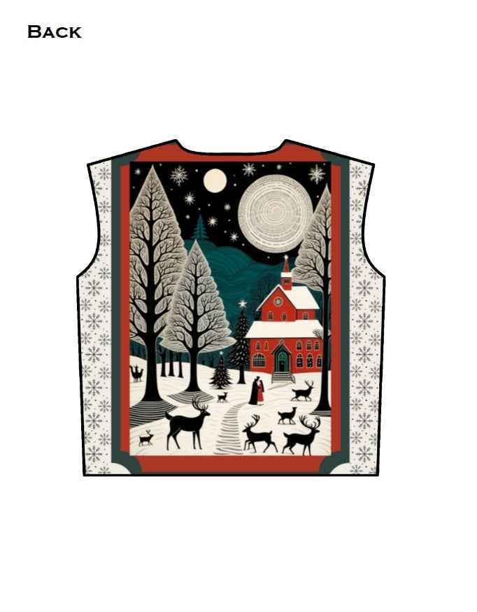 Reindeer AOP Kids Sweatshirt