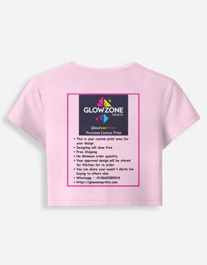 Female Premium Baby Tee | FT47 (Custom Print)