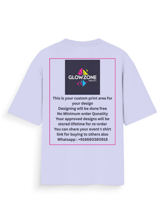 Unisex Oversized Standard T-Shirt (Custom Print)