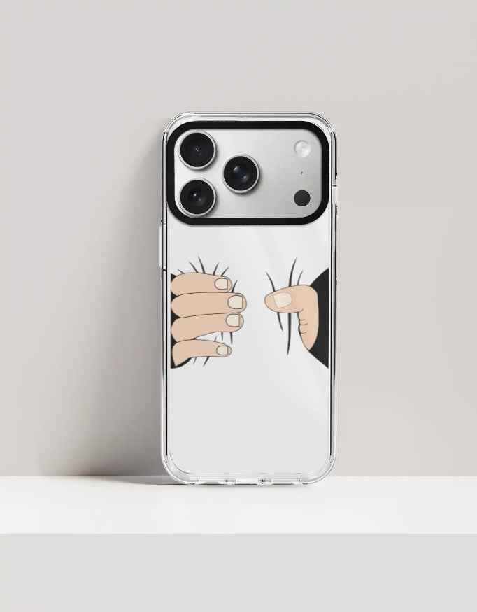 iPhone Hard Clear Case (Custom Print)