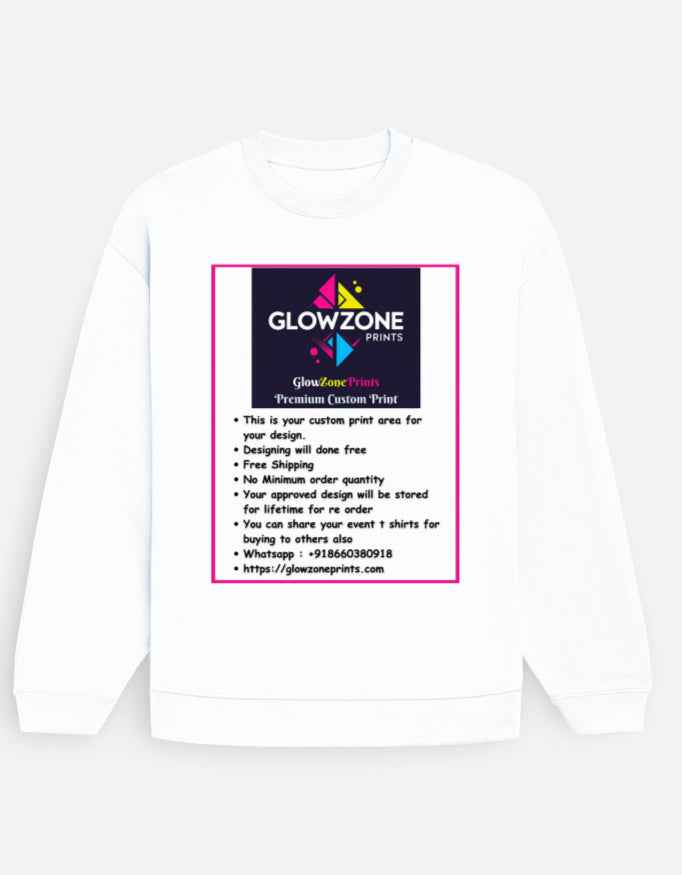 Unisex Oversized Sweatshirt | UH35 (Custom Print)
