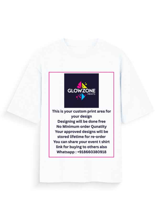 Unisex Oversized Standard T-Shirt (Custom Print)