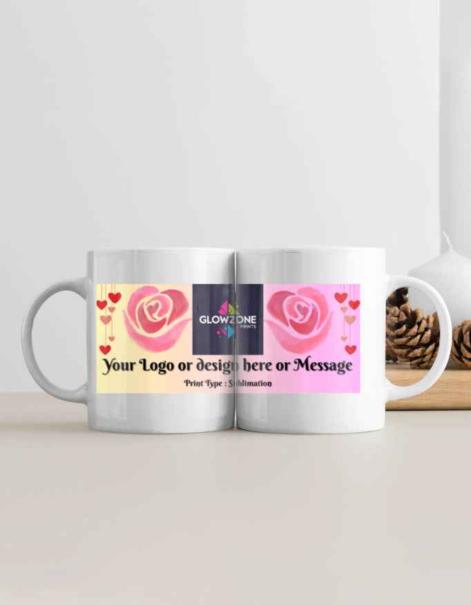 White Coffee Mug (Custom Print)