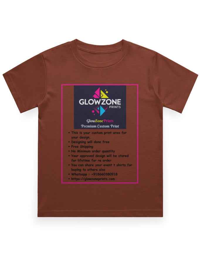 Boy's Crew Neck T-Shirt | UC21 (Custom Print)-2