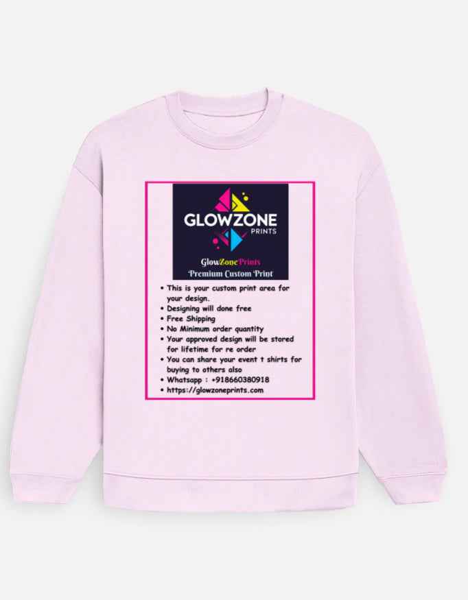 Unisex Oversized Sweatshirt | UH35 (Custom Print)