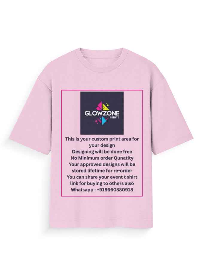 Unisex Oversized Standard T-Shirt (Custom Print)