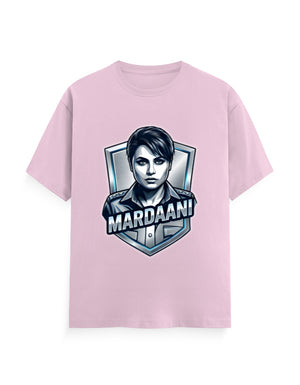 Unisex Crew T-Shirt - Mardani Light Baby Pink GlowZonePrints