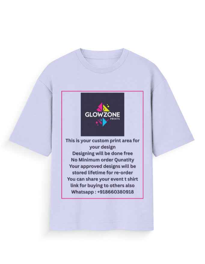 Unisex Oversized Standard T-Shirt (Custom Print)