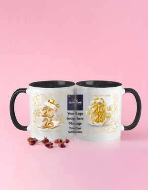 Color Coffee Mug | 325ml (Custom Print) Custom Black GlowZonePrints