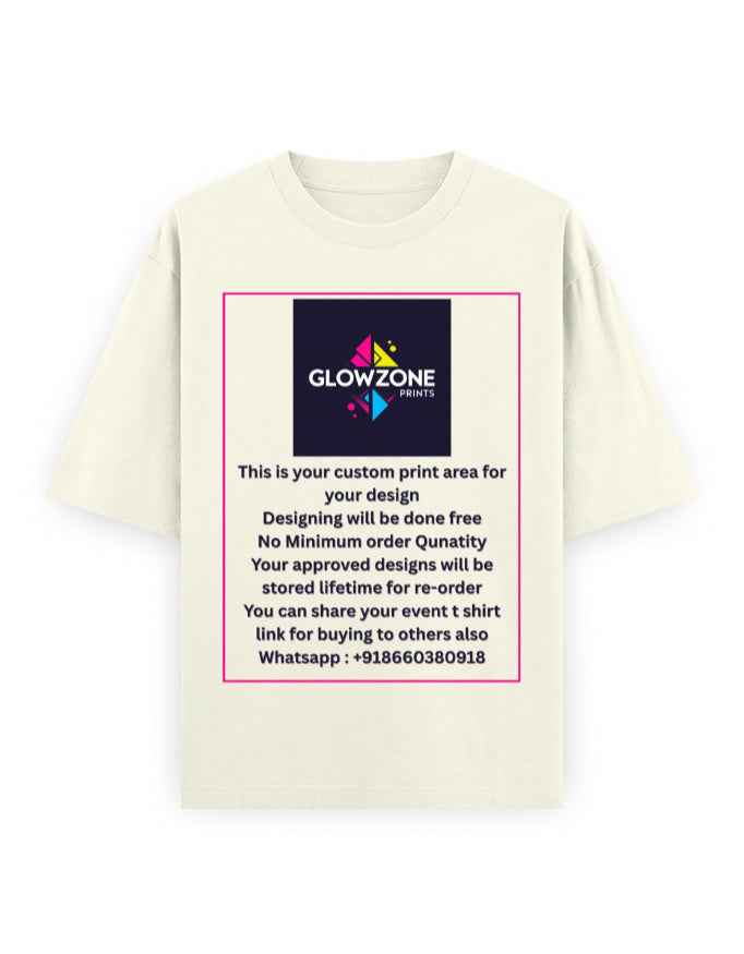 Unisex Oversized Classic T-Shirt (Custom Print)