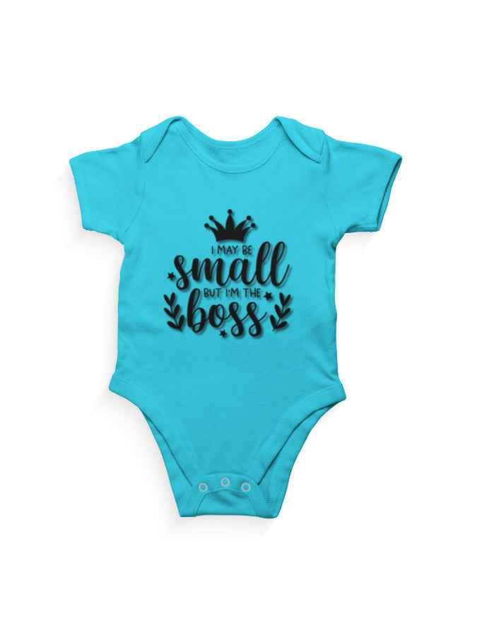Kids Rompers | KR23 (Custom Print) (I am the boss)