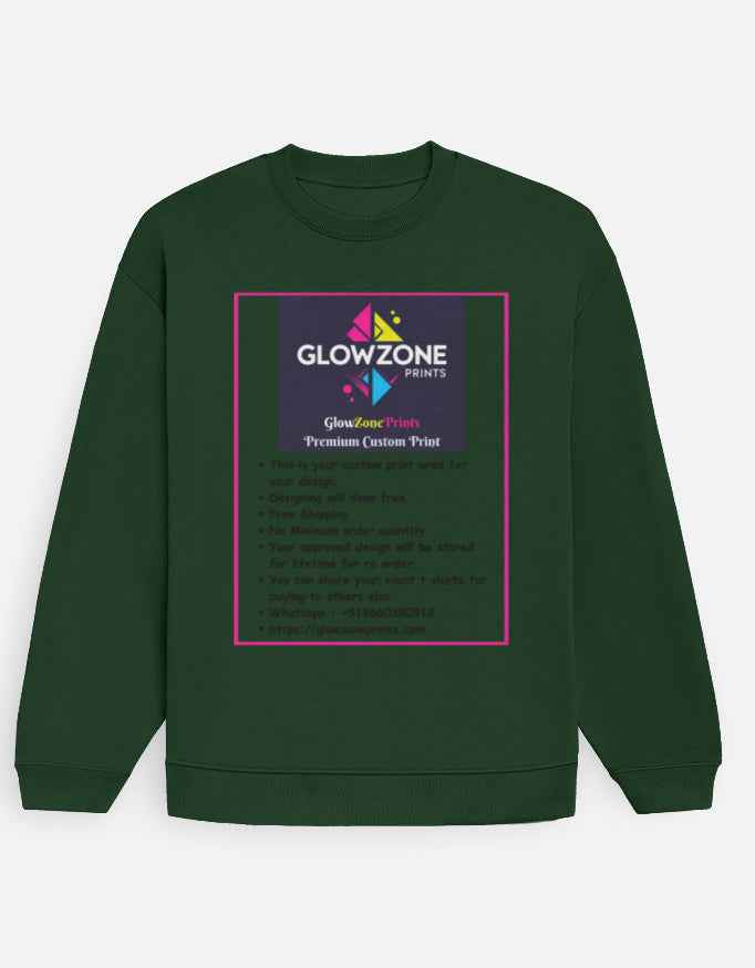 Unisex Oversized Sweatshirt | UH35 (Custom Print)
