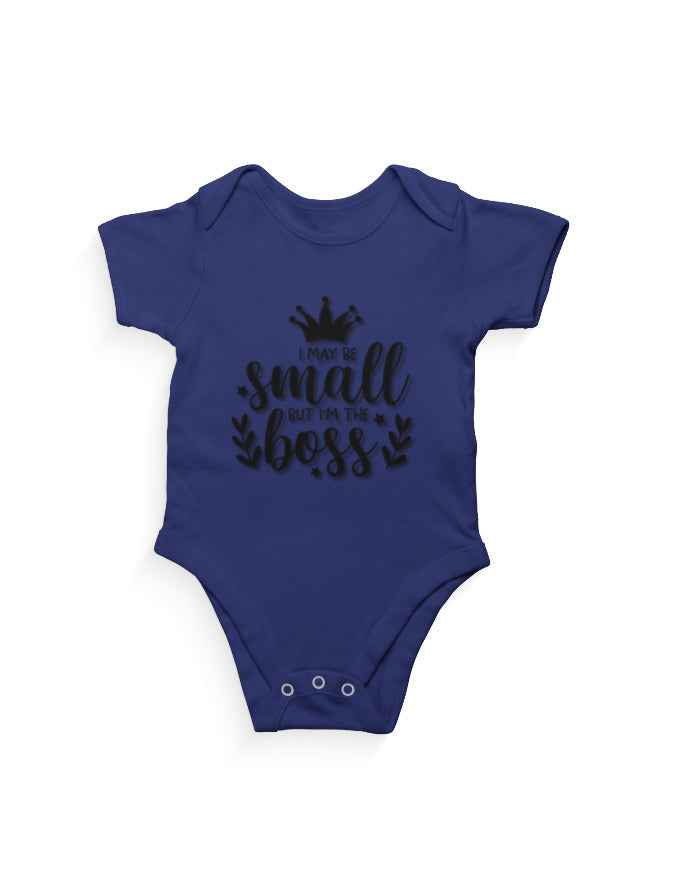 Kids Rompers | KR23 (Custom Print) (I am the boss)