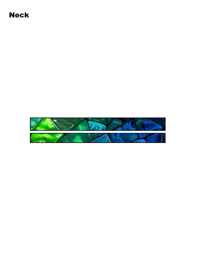 NeoColorFull AOP Crop Top & Mini Skirt Set