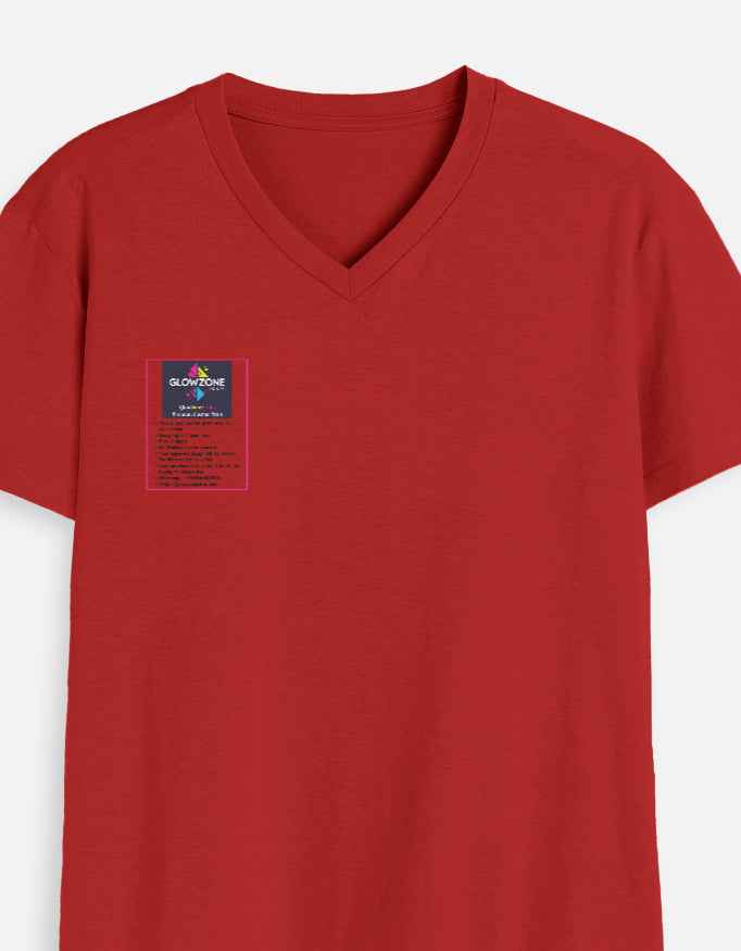 Unisex V Neck T-Shirt | UV34 (Custom Print)