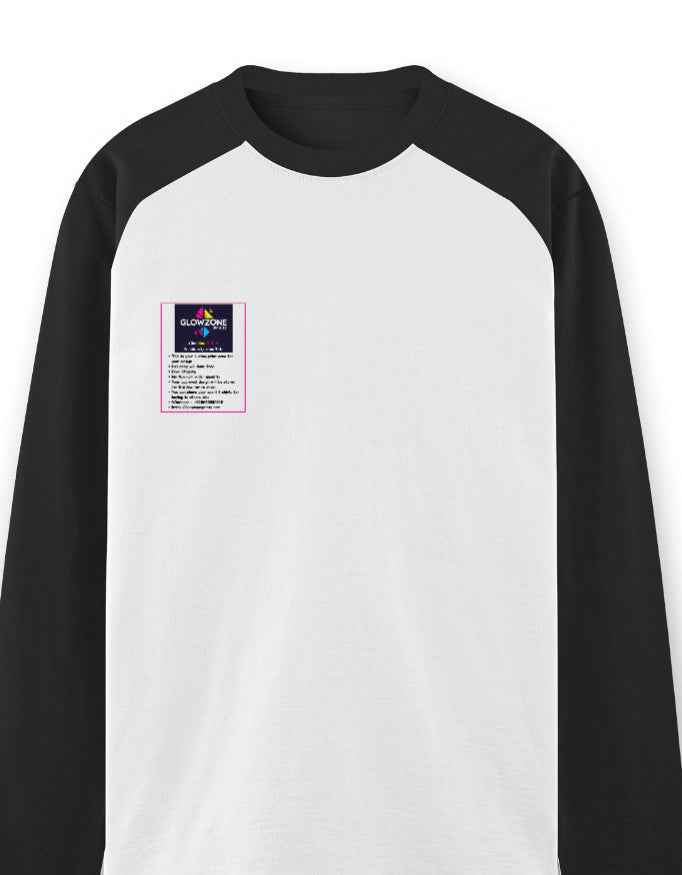 Unisex Raglan T-Shirt | UR37 (Custom Print)