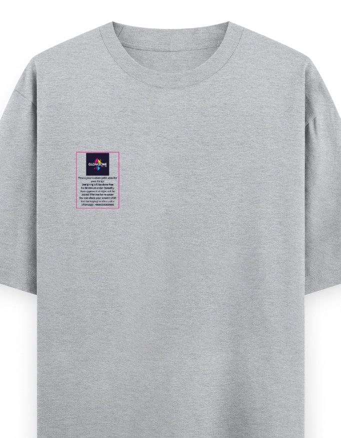 Unisex Oversized Classic T-Shirt (Custom Print)