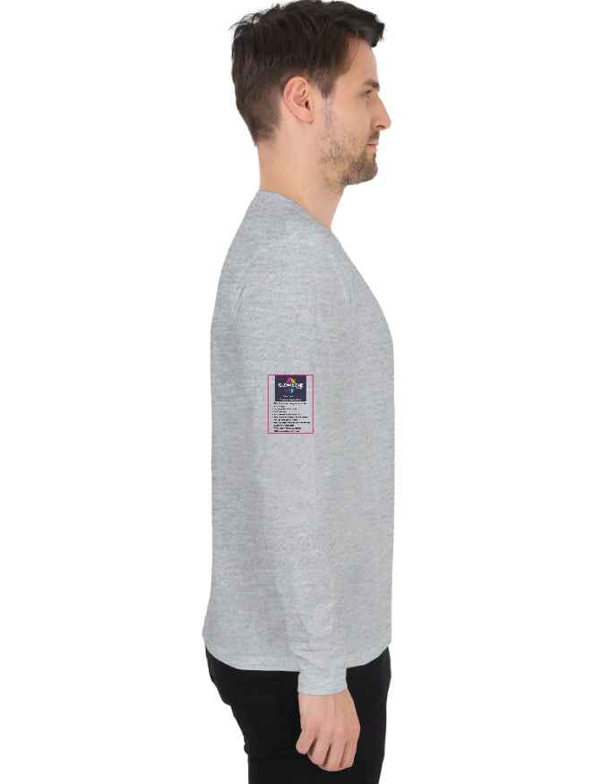 Men's Full Sleeve T-Shirt | MF31 (Custom Print)