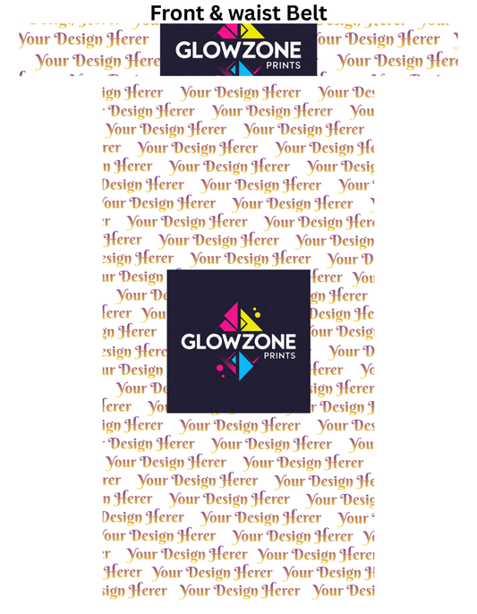 Custom Aop Pencil Skirt GlowZonePrints