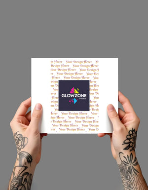 Temporary Tattoo (Custom) Custom 5x7.5 In GlowZonePrints