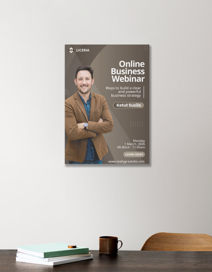 Acrylic Poster (Custom Print) GlowZonePrints