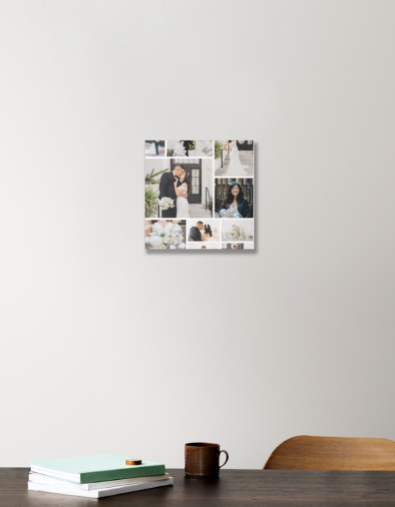 Acrylic Poster (Custom Print) Custom 8x8 Inch GlowZonePrints