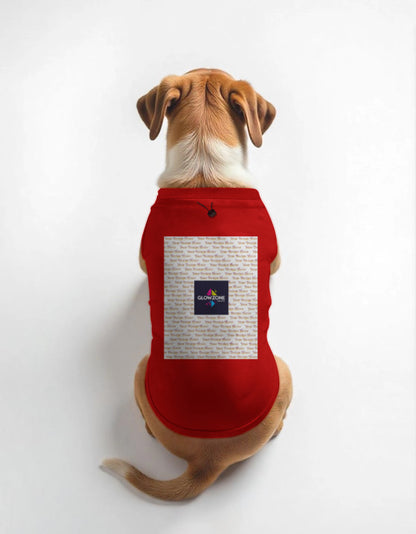 Dog T-Shirts (Custom Prints) Red GlowZonePrints