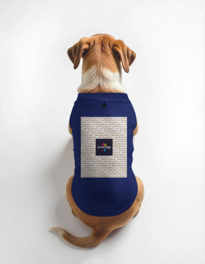 Dog T-Shirts (Custom Prints) Royal Blue GlowZonePrints