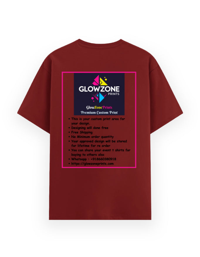 Unisex Basic T-Shirt | UB73 (Custom Print) GlowZonePrints
