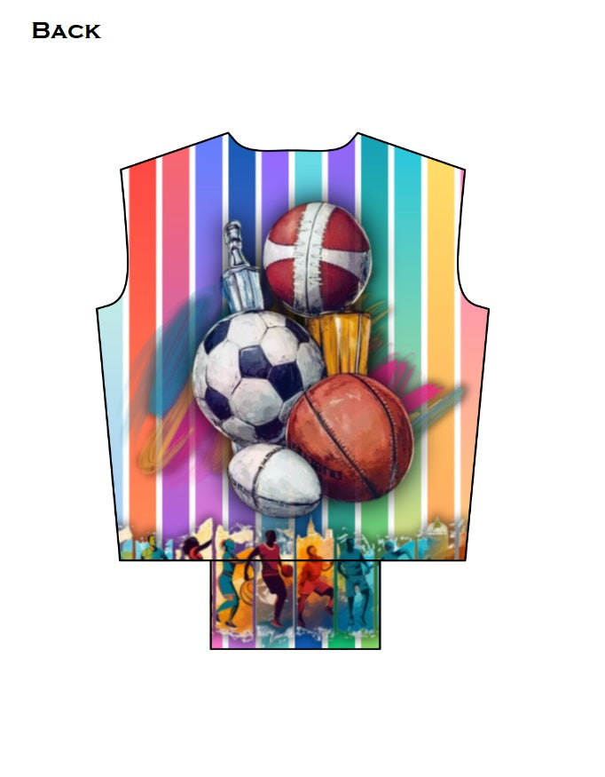 Sports AOP Kids Premium Bomber Jacket GlowZonePrints