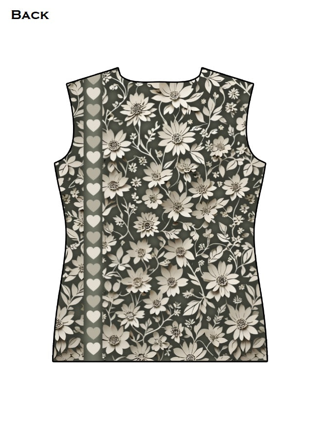 Flowers Women's AOP Classic T-Shirt GlowZonePrints