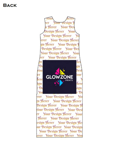 Custom AOP (All Over Print) Bodycon Dress GlowZonePrints