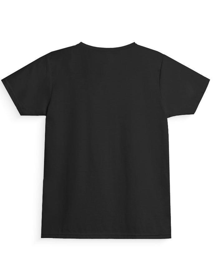 Girl's Crew Neck T-Shirt (Custom Print) GlowZonePrints