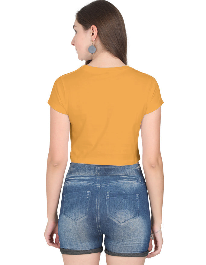 Female Crop Top | FC39 (Custom Print) GlowZonePrints