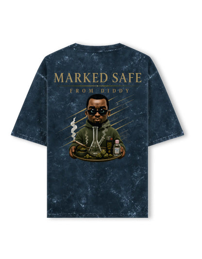 Acid Washed Oversized Tee - DD Enterprises Generic