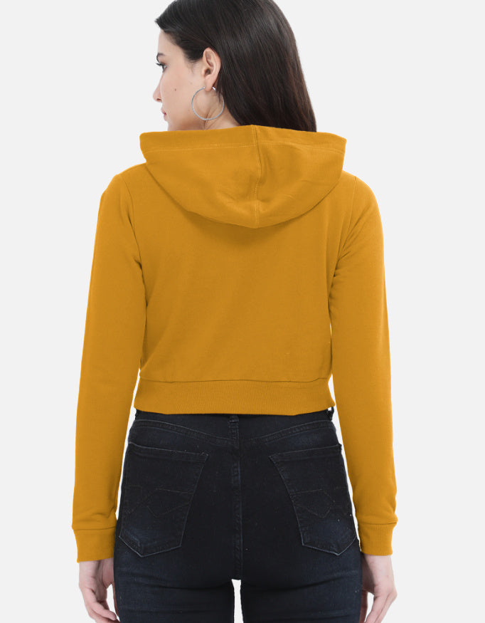 Female Cropped Hoodie | FC32 (Custom Print) GlowZonePrints