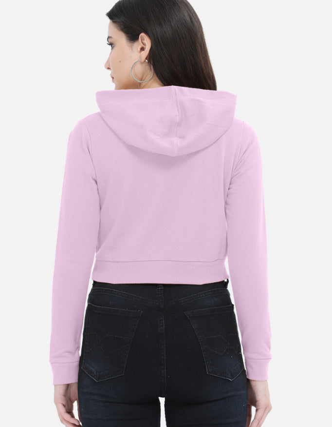 Female Cropped Hoodie | FC32 (Custom Print) GlowZonePrints