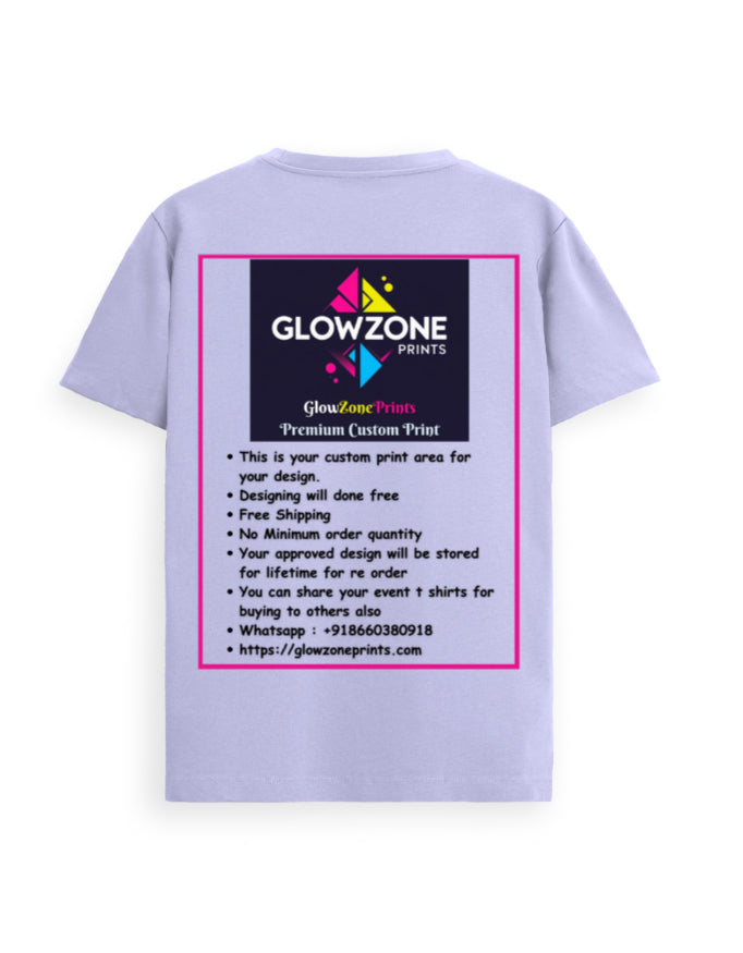 Unisex Supima T-Shirt | UC23 (Custom Print) GlowZonePrints