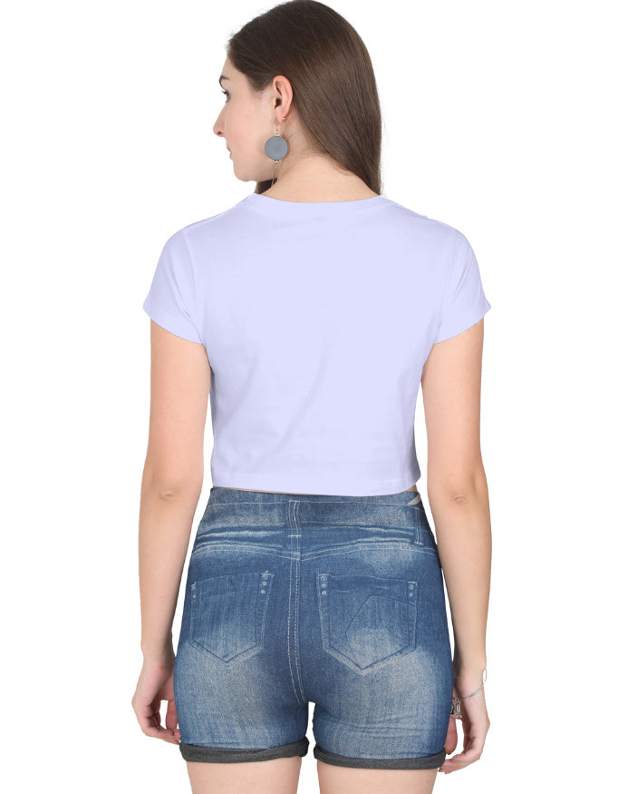 Female Crop Top | FC39 (Custom Print) GlowZonePrints