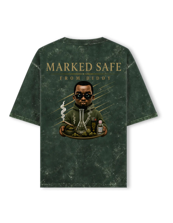 Acid Washed Oversized Tee - DD Enterprises Generic