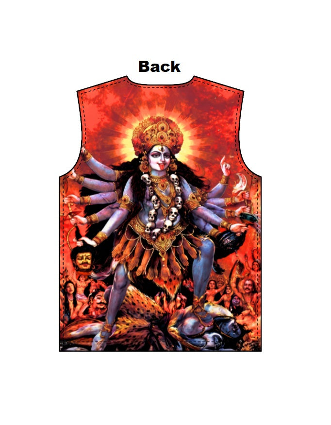 AOP Men"s Full Sleeve Tee – Goddess Durga Edition