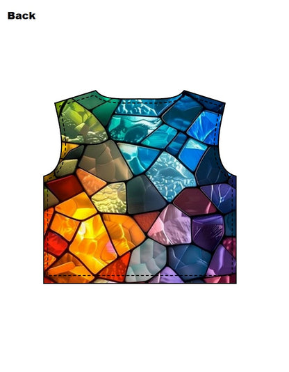AOP Crop Top – NeoColorFull Effect