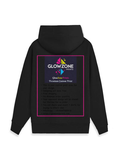 Unisex Zip Hoodie | UH38 (Custom Print) GlowZonePrints