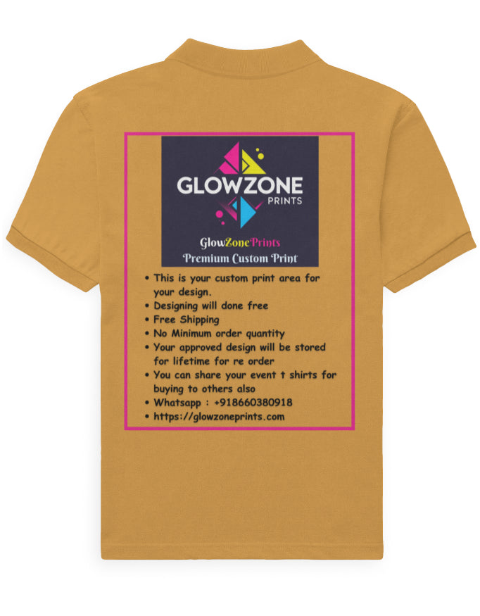 Men's Premium Polo | MP25 (Custom Print) GlowZonePrints